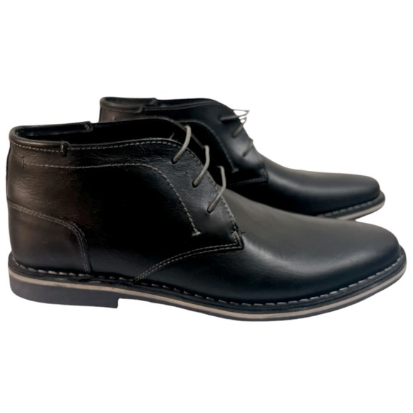 Steve Madden‎ Men's Harken Chukka Boots Black Size 10.5 - Picture 1 of 16